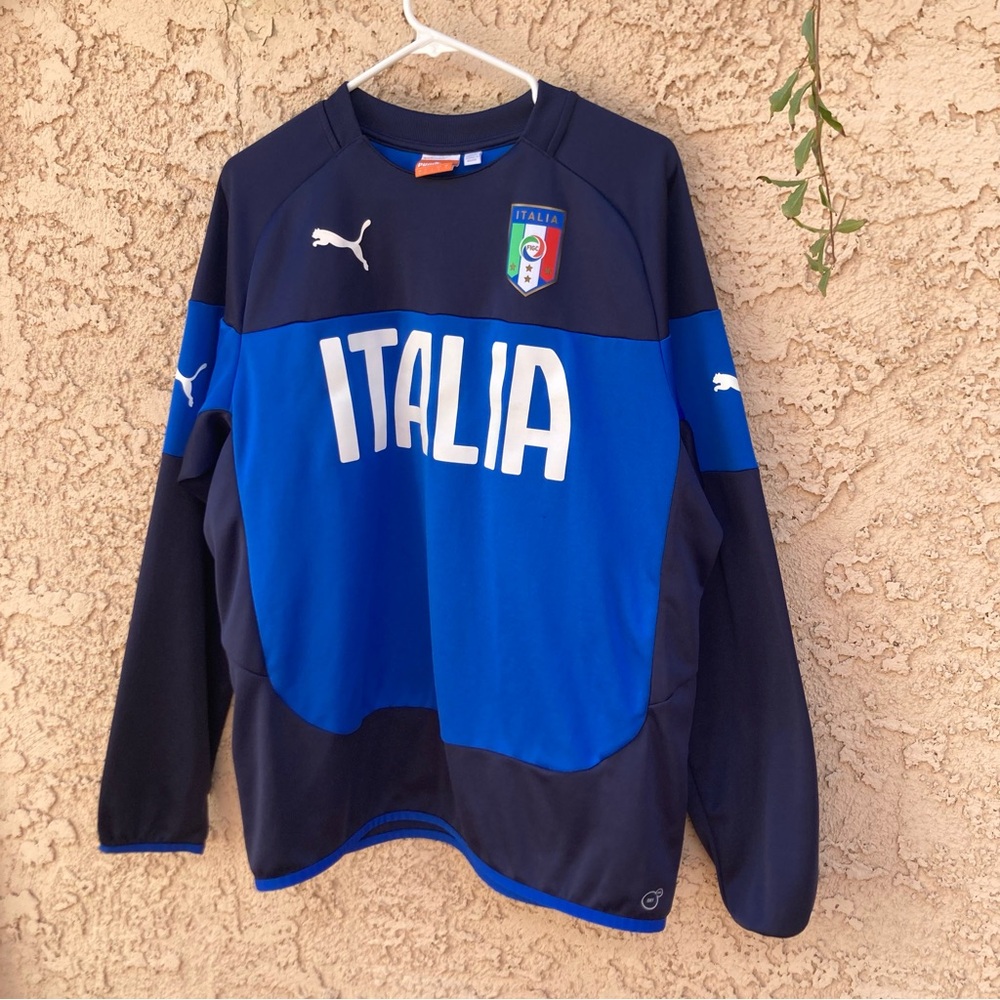 Puma Italia FIGC  Soccer Jersey , Size Large